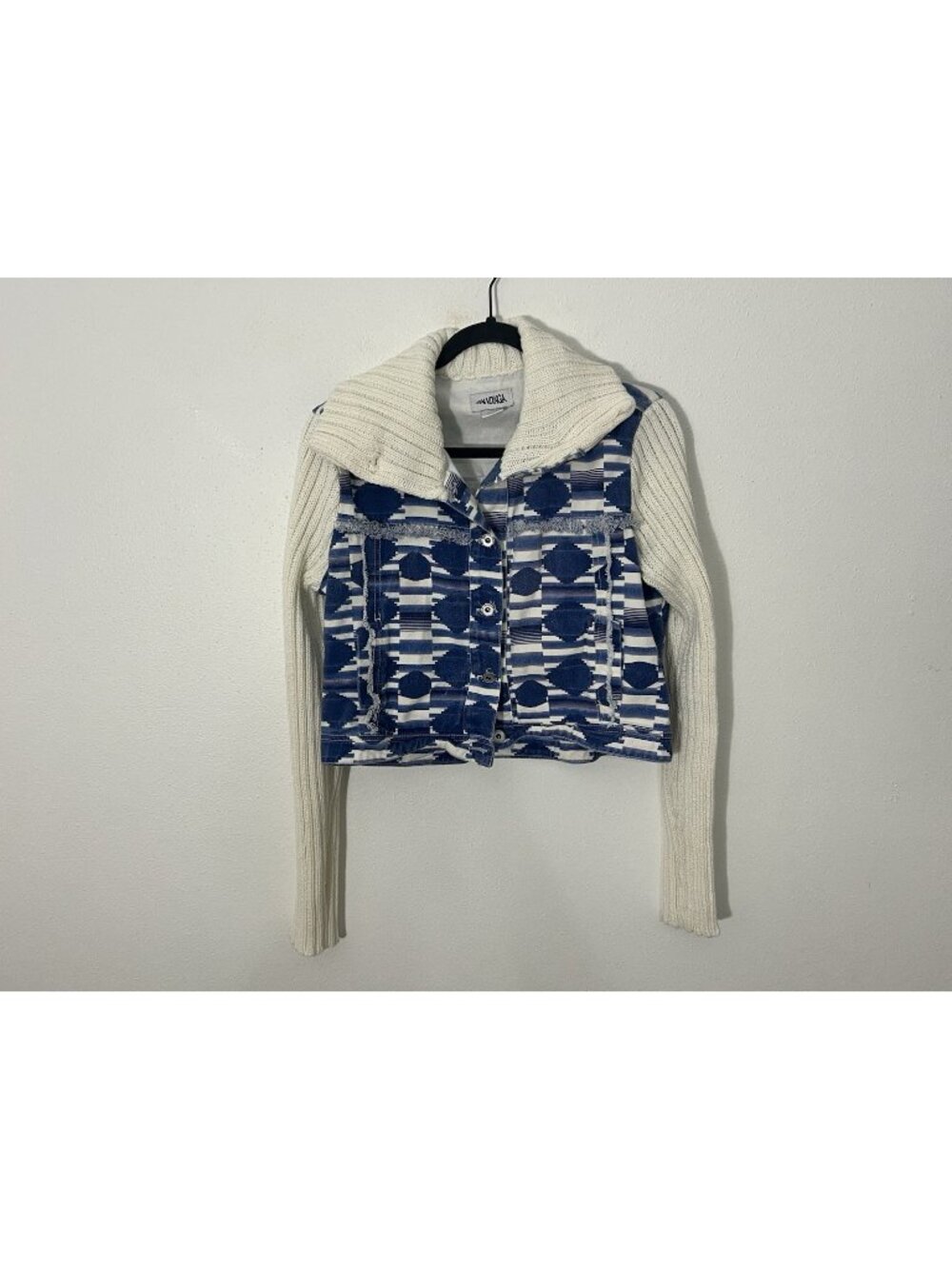 Mandinga Free People Anthropologie Geometric Pattern Jacket Size XL